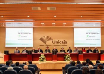 Imagen de la Junta General de Unicaja