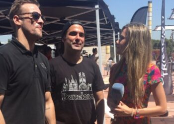 Álex y Naím Thomas, en el primer día de casting de 'OT' 2017