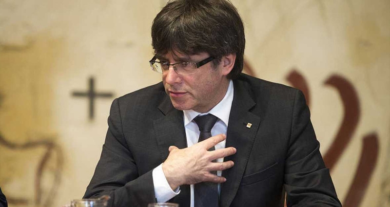 Carles Puigdemont, presidente de la Generalitat de Cataluña