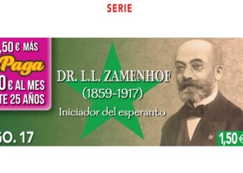 El centenario del fallecimiento de Zamenhof, iniciador del esperanto, en el cupón de la ONCE