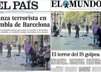 atentados barcelona portadas prensa