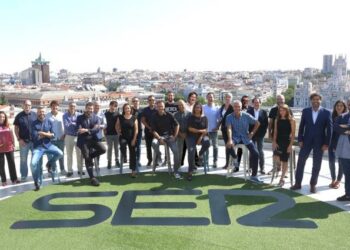 Foto de familia Cadena SER. Temporada 2017/2018