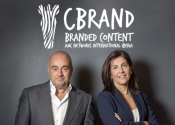 Manuel Balsero y María Rodríguez durante la presentación de CBrand