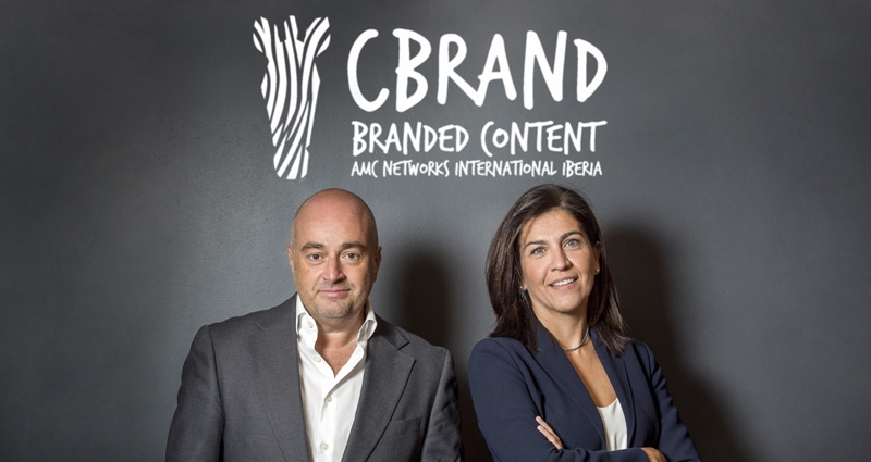 Manuel Balsero y María Rodríguez durante la presentación de CBrand