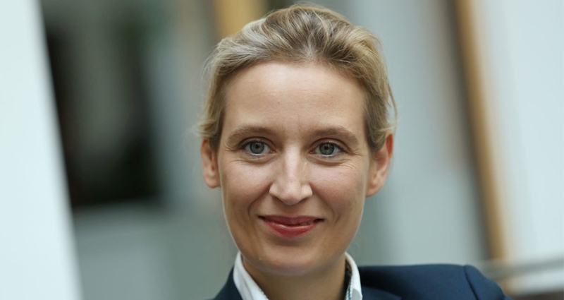 Alice Weidel, portavoz del AfD