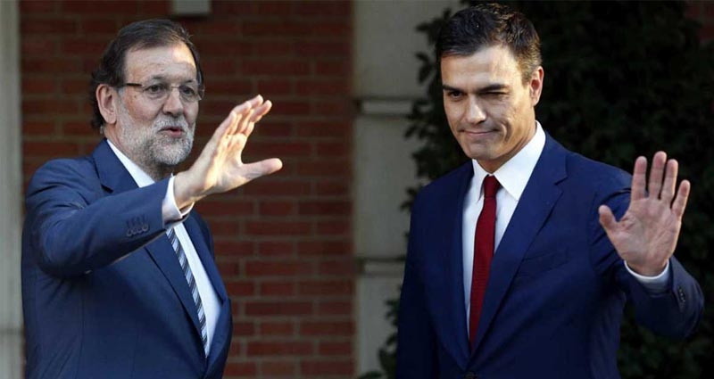 Mariano Rajoy y Pedro Sánchez