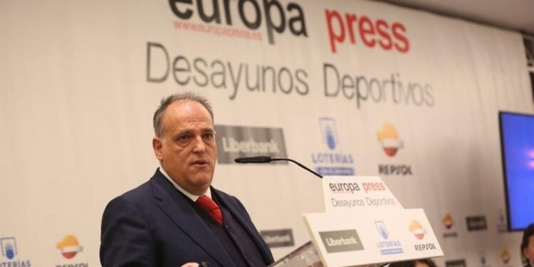 Javier Tebas, presidente de La Liga (Foto: @EPdeportes)