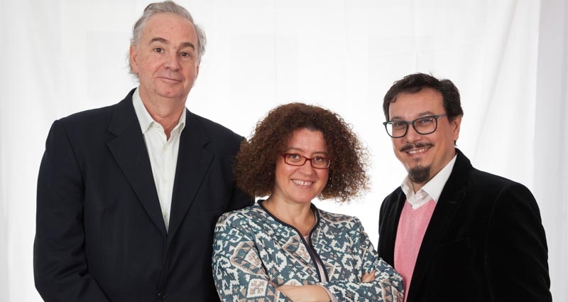 Representantes de Alana de izq a drcha: Íñigo López de Uralde Garmendia, Nuria Sánchez e Ignacio Jaén