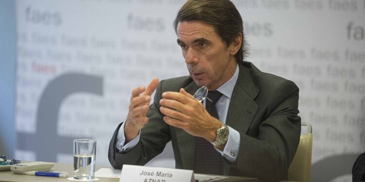 José María Aznar, presidente de FAES. Imagen: Fundación FAES