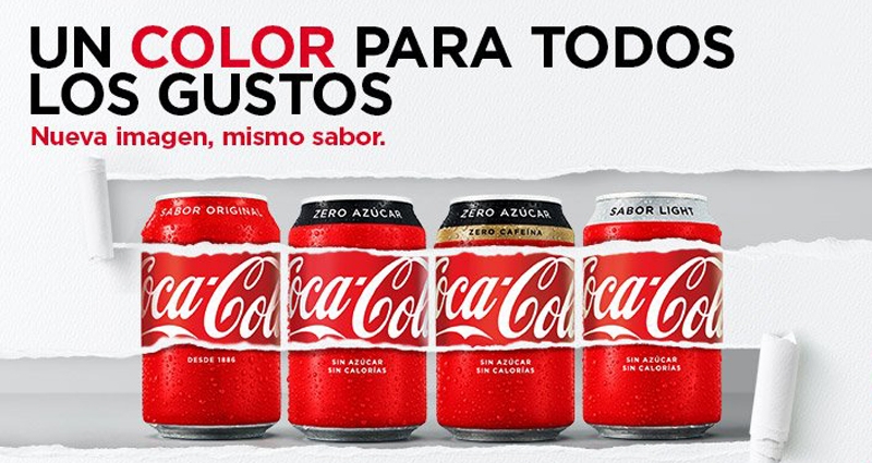 Nuevas latas de Coca-Cola