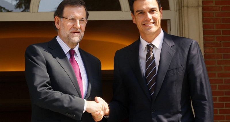 Mariano Rajoy y Pedro Sánchez