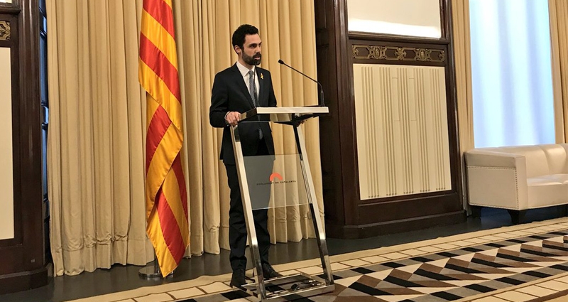 Roger Torrent, president del Parlament