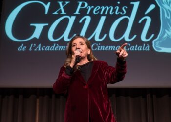 Isona Passola, presidenta de la Academia de Cine Catalán. Foto : Marc Medina