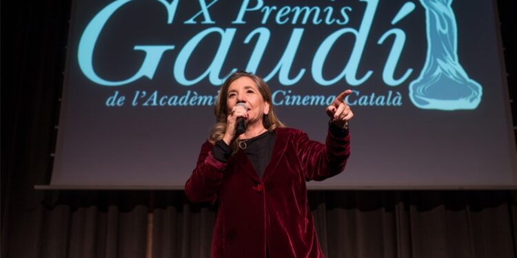 Isona Passola, presidenta de la Academia de Cine Catalán. Foto : Marc Medina