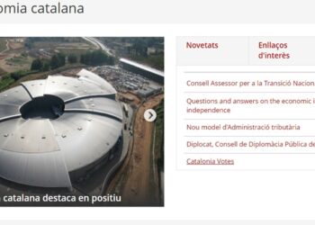 Página web de la Generalitat