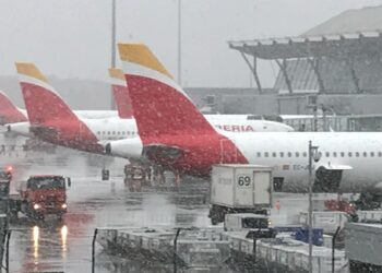 Aeropuerto Adolfo Suárez Madrid-Barajas. Foto: @Iberia