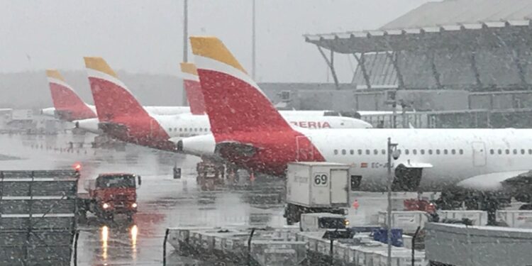 Aeropuerto Adolfo Suárez Madrid-Barajas. Foto: @Iberia