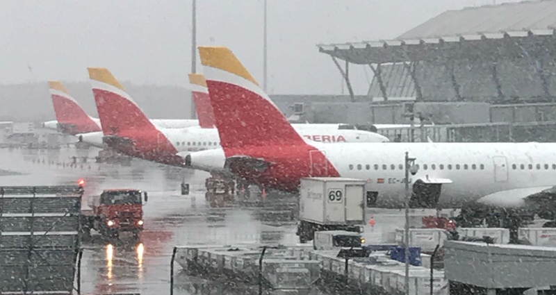 Aeropuerto Adolfo Suárez Madrid-Barajas. Foto: @Iberia