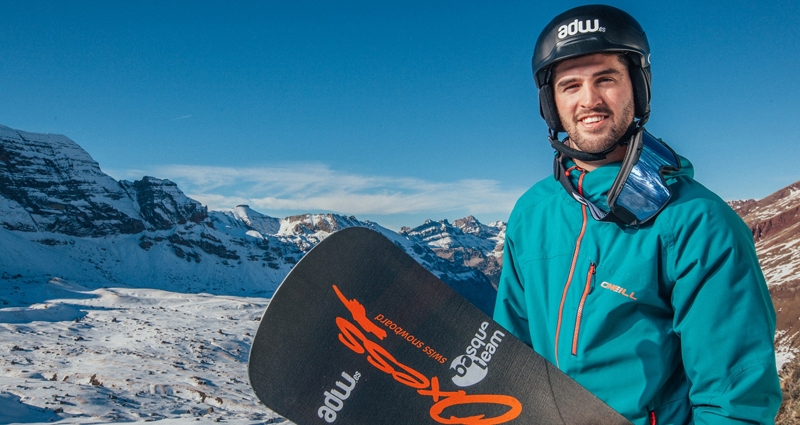 Lucas Egíbar, snowboarder español en los JJOO de Invierno de PyeongChang
