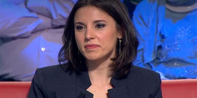 Irene Montero, portavoz de Unidos Podemos