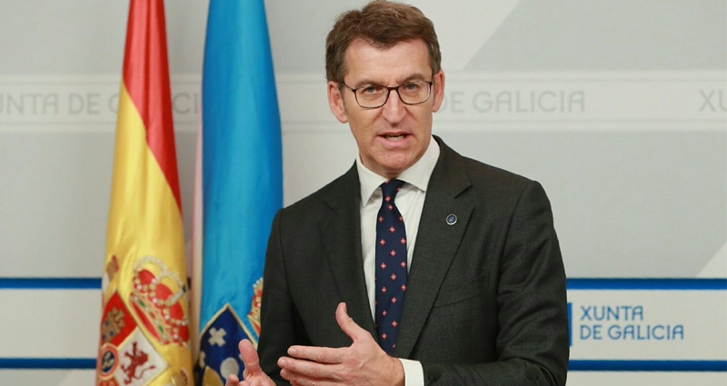 Alberto Núñez Feijóo, presidente de la Xunta de Galicia. Foto: @Xunta