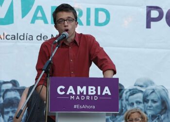 Íñigo Errejón, diputado de Podemos