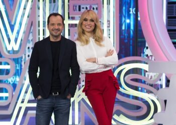 Ángel Martín y Patricia Conde, presentadores de 'WifiLeaks' en #0