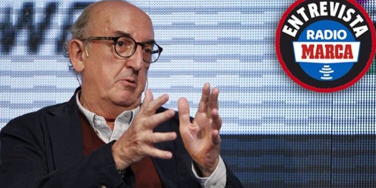 Jaume Roures, socio fundador de Mediapro en una imagen difundida por Radio Marca 3