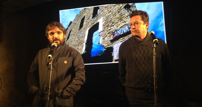 Jordi Évole y Mario López (director de Antena de laSexta) en una imagen de archivo