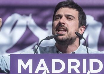 Ramón Espinar, secretario general de Podemos en la Comunidad de Madrid