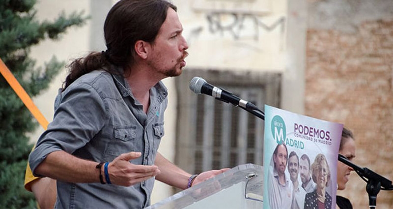 Pablo Iglesias, secretario general de Podemos