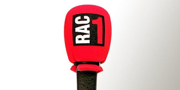 Micrófono de RAC 1