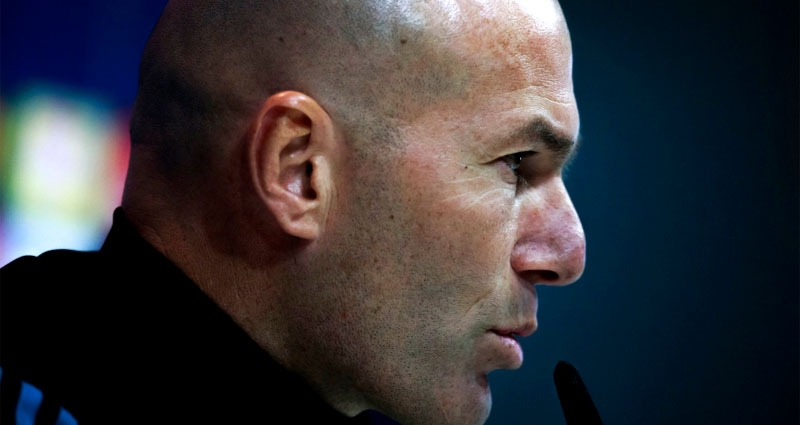 Zinedine Zidane, entrenador del Real Madrid