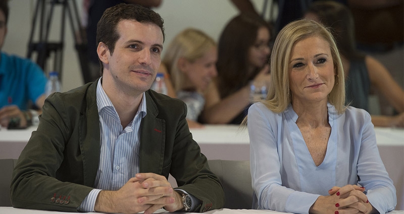 Pablo Casado y Cristina Cifuentes