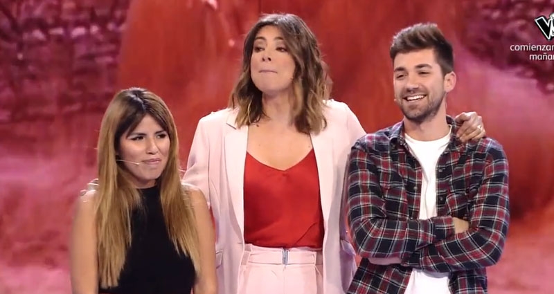 Isa Pantoja, Sandra Barneda y Alejandro Albalá en 'Supervivientes'