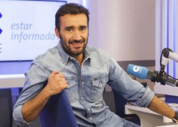 Juanma Castaño, presentador de 'El Partidazo'
