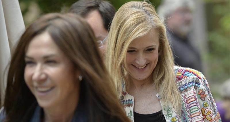 Marisa González y Cristina Cifuentes