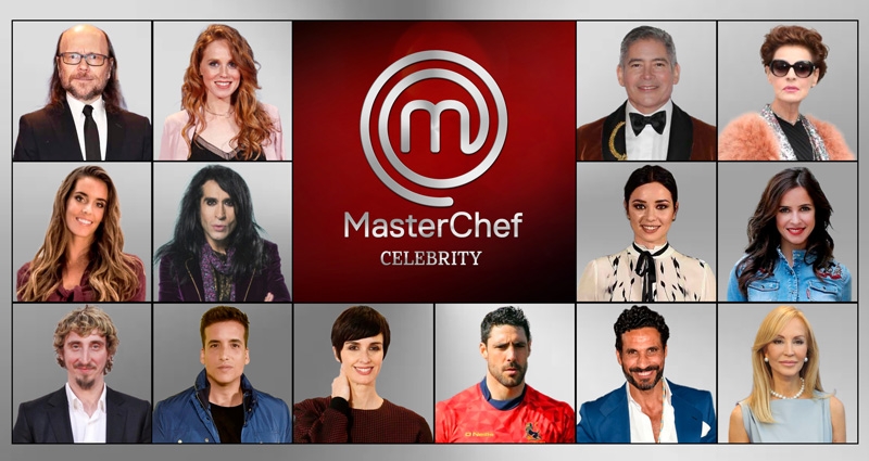 Concursantes de la tercera edición de 'MasterChef Celebrity'