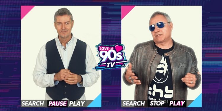 Fernandisco y Chimo Bayo en 'Love the 90's TV'