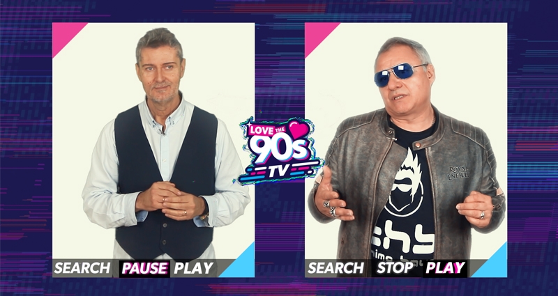 Fernandisco y Chimo Bayo en 'Love the 90's TV'