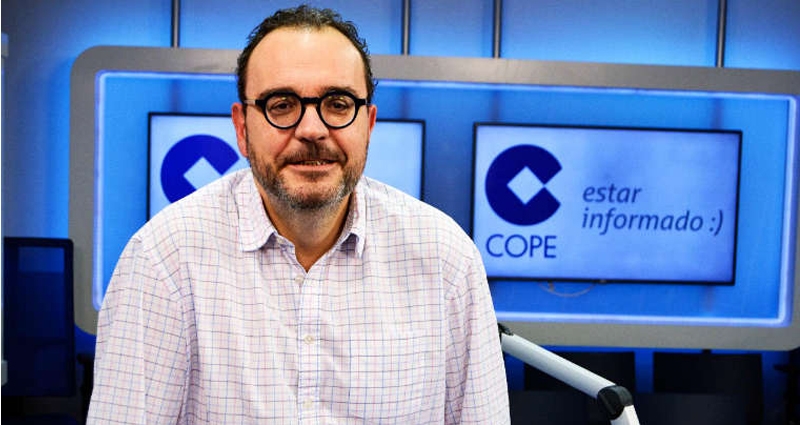 Juan Pablo Colmenarejo, presentador de 'La linterna'