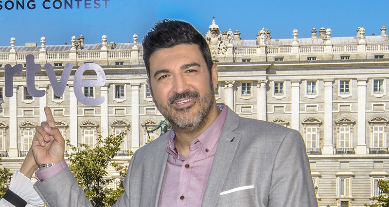 Tony Aguilar, narrador de Eurovisión 2018