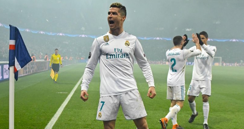 Cristiano Ronaldo celebra un gol