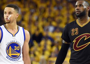 Stephen Curry y Lebron James