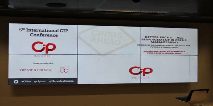 V Conferencia Internacional sobre gestión de crisis en Madrid