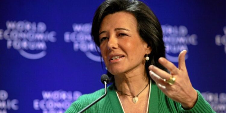 Ana Botín, presidenta de Banco Santander