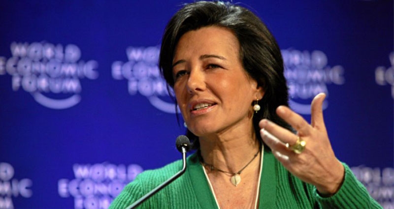 Ana Botín, presidenta de Banco Santander