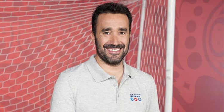 Juanma Castaño, uno de los integrantes del equipo de Mediaset para el Mundial