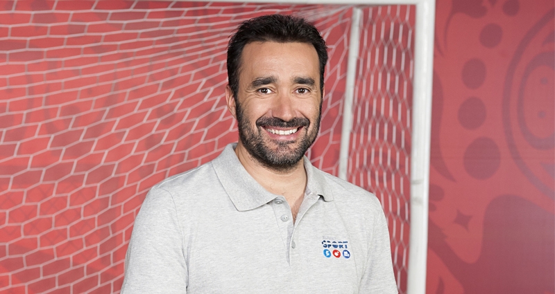 Juanma Castaño, uno de los integrantes del equipo de Mediaset para el Mundial