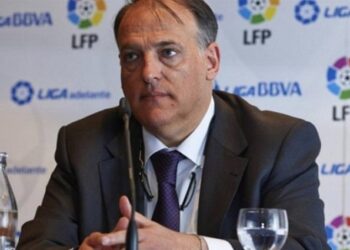 Javier Tebas, presidente de La Liga